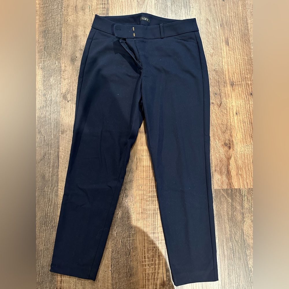 Blue Loft Julie Skinny Slacks -Stretch